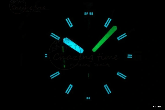 MIROTIME 1226 Aquatimer Chrono SS RSF 1:1 Best Edition Black Dial on Black Rubber Strap A EyeCatching 7073